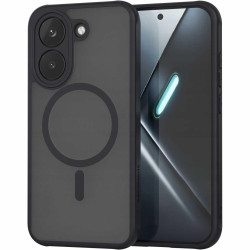 Θήκη Xiaomi Poco X8 Pro Spacecase Hybrid MagSafe Σκληρή Ημιδιάφανη με MagSafe - Black (5905719140335)