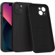 Θήκη iPhone 13 Spacecase Silicone Mag Case Σιλικόνης με MagSafe - Black (5905719138691)