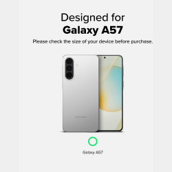 Θήκη Samsung Galaxy A57 Ringke Fusion Ανθεκτική Σκληρή με TPU Bumper - Clear (8800328817890)