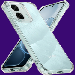 Θήκη Oppo A6x Techsuit Shockproof Clear Silicone Διάφανη Σιλικόνης - Clear (5949419361232)