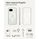 Θήκη Google Pixel 10a Spigen Ultra Hybrid MagFit Ανθεκτική Σκληρή με MagSafe - Clear / White (ACS11276)