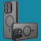 Θήκη Xiaomi 17 Techsuit PureFrost Σκληρή Ημιδιάφανη με MagSafe - Frosted Black (5949419361461)