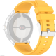 Λουράκι (22mm) Huawei Watch GT 2 46mm / GT 2 Pro / GT 3 Pro 46mm / Ultimate / Xiaomi Watch S1 Techsuit Watchband W026 Σιλικόνης - Yellow (5949419010390)