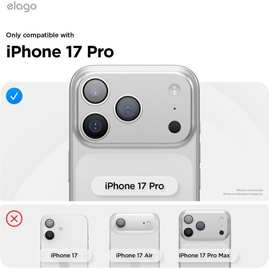 Θήκη iPhone 17 Pro Elago Magnetic Silicone Case Premium Σιλικόνης με MagSafe - Jean Indigo (ES17MSSC63PRO-JIN)