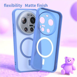 Θήκη Xiaomi 17 Ultra Techsuit HaloFrost II MagSafe Σκληρή Ημιδιάφανη με MagSafe - Sky Blue (5949419362321)