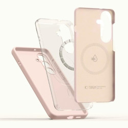 Θήκη Samsung Galaxy S26 Tech-Protect Silicone MagSafe Σιλικόνης με MagSafe - Pink Pearl (5906302390274)