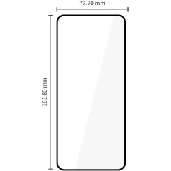 Tempered Glass Motorola Moto G67 Power / G57 / G57 Power Tech-Protect Glass Fit+ Full Face Αντιχαρακτικό Γυαλί Προστασίας Οθόνης 2 Τεμάχια - Black (5906302340156)