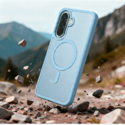 Θήκη Samsung Galaxy A57 Tech-Protect MagMat Σκληρή Ημιδιάφανη με MagSafe - Matte Icyblue (5906302322909)
