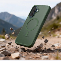 Θήκη Samsung Galaxy A37 / A56 / A36 Tech-Protect MagMat Σκληρή Ημιδιάφανη με MagSafe - Matte Green (5906302322930)
