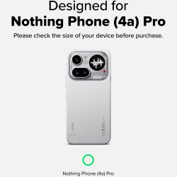 Θήκη Nothing Phone 4a Pro Ringke Fusion X Ανθεκτική Σκληρή με TPU Bumper - Black (8800328818842)