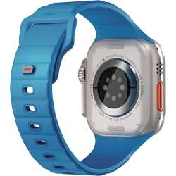 Λουράκι Apple Watch Ultra/SE/11/10/9/8/7/6/5/4 (49/46/45/44mm) Uniq Stride Ανθεκτικό Αδιάβροχο από Premium Καουτσούκ FKM - Cobalt Blue (UNIQ-49MM-STRICBLU)