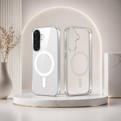 Θήκη Samsung Galaxy A57 Bodycell Clear Case Διάφανη Σκληρή με MagSafe - Clear (5206015086366)