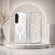 Θήκη Samsung Galaxy A57 Bodycell Clear Case Διάφανη Σκληρή με MagSafe - Clear (5206015086366)