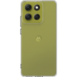 Θήκη & Tempered Glass Motorola Moto G86 Vivid Set TPU Clear Case Σετ Διάφανη Σιλικόνης & Full Face Αντιχαρακτικό Γυαλί Προστασίας Οθόνης - Transparent / Black (VIVGGS000031)