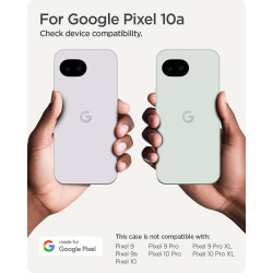 Θήκη Google Pixel 10a Spigen Ultra Hybrid MagFit Ανθεκτική Σκληρή με MagSafe - Frost Black (ACS11278)