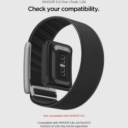 Λουράκι Whoop 5.0 / Peak / Life Spigen WBF3 Υφασμάτινο - Black (AMP10187)
