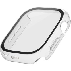 Θήκη Apple Watch 11 / 10 46mm Uniq Nautic Αδιάβροχη με Tempered Glass - Clear (UNIQ-46MM-NAUCLR)