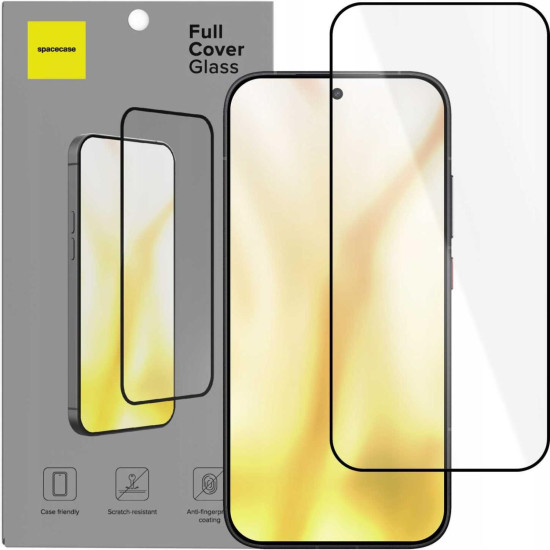 Tempered Glass Xiaomi Poco X8 Pro Max Spacecase Full Cover Glass Full Face Αντιχαρακτικό Γυαλί Προστασίας Οθόνης - Black (5905719141110)