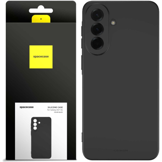 Θήκη Samsung Galaxy A57 Spacecase Silicone Case Σιλικόνης - Black (5905719140403)