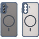 Θήκη Samsung Galaxy A17 Techsuit HaloFrost II MagSafe Σκληρή Ημιδιάφανη με MagSafe - Navy Blue (5949419296039)