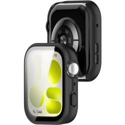 Θήκη Huawei Watch Fit 5 Tech-Protect Defense με Tempered Glass - Black (5906302323371)