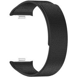 Λουράκι Xiaomi Smart Band 9 Pro / 8 Pro / Redmi Watch 6 / 5 / 4 Techsuit Watchband W016 Μαγνητικό Σιλικόνης - Black (5949419340985)