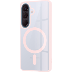 Θήκη Samsung Galaxy A57 Techsuit MagSafe Pro Σκληρή Διάφανη με MagSafe - Nude Pink (5949419366992)