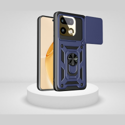 Θήκη Realme 16 Pro Plus Techsuit CamShield Ανθεκτική με Κάλυμμα για την Κάμερα & Μεταλλικό Ring Holder - Blue (5949419361720)