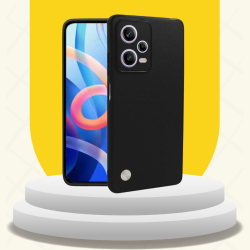 Θήκη Xiaomi Redmi Note 12 Pro 5G Bodycell Vegan Cover Σκληρή - Black (5206015077777)