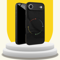Θήκη iPhone Air Bodycell Back Cover Glass Shell με Πλάτη από Tempered Glass και TPU Bumper - Black (5206015085994)