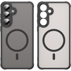 Θήκη Samsung Galaxy A27 Techsuit HaloFrost II MagSafe Σκληρή Ημιδιάφανη με MagSafe - Black (5949419351745)