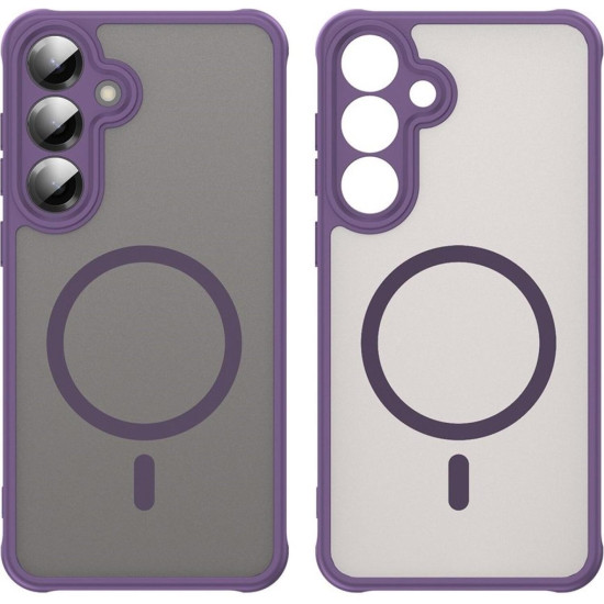 Θήκη Samsung Galaxy A27 Techsuit HaloFrost II MagSafe Σκληρή Ημιδιάφανη με MagSafe - Purple (5949419351684)