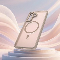 Θήκη Samsung Galaxy A27 Techsuit HaloFrost II MagSafe Σκληρή Ημιδιάφανη με MagSafe - Gold (5949419351707)