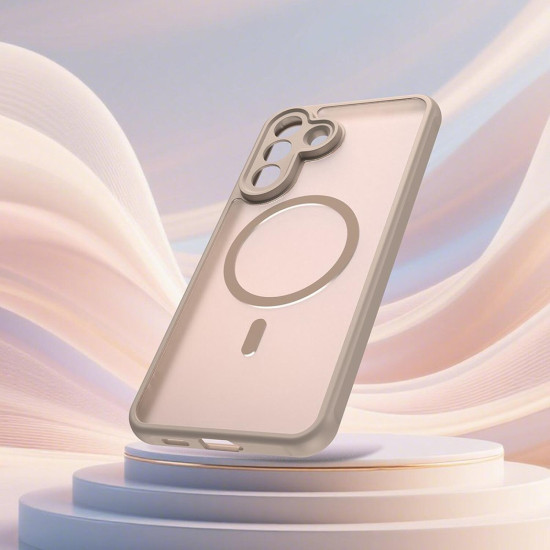 Θήκη Samsung Galaxy A27 Techsuit HaloFrost II MagSafe Σκληρή Ημιδιάφανη με MagSafe - Gold (5949419351707)