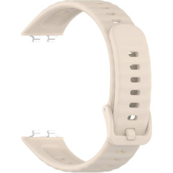 Λουράκι Huawei Band 11 / Band 11 Pro Techsuit Watchband W082 Σιλικόνης - Cream (5949419363526)