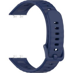Λουράκι Huawei Band 11 / Band 11 Pro Techsuit Watchband W082 Σιλικόνης - Navy Blue (5949419363533)