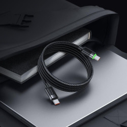 Καλώδιο Type-C Mcdodo Self Winding Cable σε Type-C Μαγνητικό για Φόρτιση & Μεταφορά Δεδομένων 120cm 60W - Black (CA-2000)