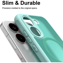 Θήκη Xiaomi Poco X8 Pro Techsuit HaloFrost II MagSafe Σκληρή Ημιδιάφανη με MagSafe - Mint Green (5949419369245)