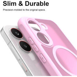 Θήκη Xiaomi Poco X8 Pro Techsuit HaloFrost II MagSafe Σκληρή Ημιδιάφανη με MagSafe - Pink (5949419369290)
