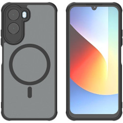 Θήκη Xiaomi Redmi A7 Pro 4G Techsuit HaloFrost II MagSafe Σκληρή Ημιδιάφανη με MagSafe - Black (5949419368583)