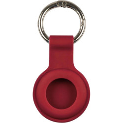 Θήκη AirTag 2 / 1 Mobile Origin AirTag KeyChain Σιλικόνης με Μπρελόκ - Red (FRL-ATKC-RED)