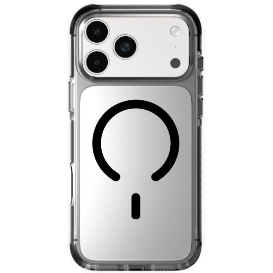 Θήκη iPhone 17 Pro Max Uniq Combat MagClick Ανθεκτική με MagSafe - Carbon Black (UNIQ-IP6.9P(2025)-COMMCBLK)