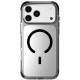 Θήκη iPhone 17 Pro Max Uniq Combat MagClick Ανθεκτική με MagSafe - Carbon Black (UNIQ-IP6.9P(2025)-COMMCBLK)