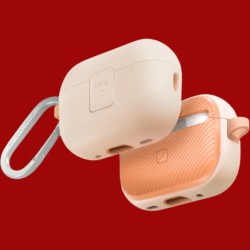 Θήκη AirPods Pro 2nd Gen Uniq Clyde Σκληρή με Μαγνητικό Κλείσιμο - Light Pink / Crepe Pink (UNIQ-AIRPODSPRO2-CLYLPKCPK)
