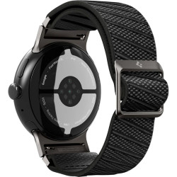Λουράκι Google Pixel Watch 4 / 3 / 2 / 1 41mm Spigen Lite Fit X Υφασμάτινο - Black (AMP11420)