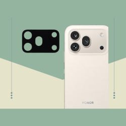 Tempered Glass Honor 600 Pro Techsuit Full Camera Αντιχαρακτικό Γυαλί Προστασίας για Φακό Κάμερας - Black (5949419366121)