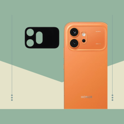 Tempered Glass Honor 600 Techsuit Full Camera Αντιχαρακτικό Γυαλί Προστασίας για Φακό Κάμερας - Black (5949419366138)