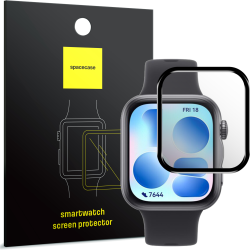 Hybrid Glass Huawei Watch Fit 5 Spacecase Smartwatch Αντιχαρακτικό Προστατευτικό Υβριδικό Οθόνης - Black (5905719141417)