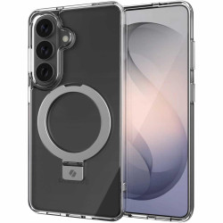 Θήκη Samsung Galaxy S26 Spacecase Ring Pro Mag Σκληρή με MagSafe & KickStand - Clear (5905719139483)