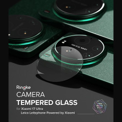 Tempered Glass Xiaomi 17 Ultra Ringke Camera Glass Αντιχαρακτικό Γυαλί Προστασίας για Φακό Κάμερας 2 Τεμάχια - Clear (8800328819016)